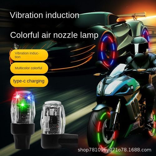 🔥Hot Wheels Plastic Breathing Flash Lamp Tire Valve for Cars Bicycles Motorcycles Top Accessory
