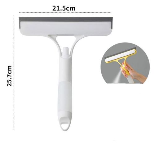 Multi-function Glass Wiper With Watering Can Bathroom Mirror Window Cleaner Brush Car Glass Cleaner