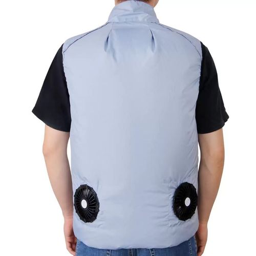 Sporty Thin Cooling Vest for Outdoor Work Fishing Climbing-Stock Air Conditioner Vest for Cooling