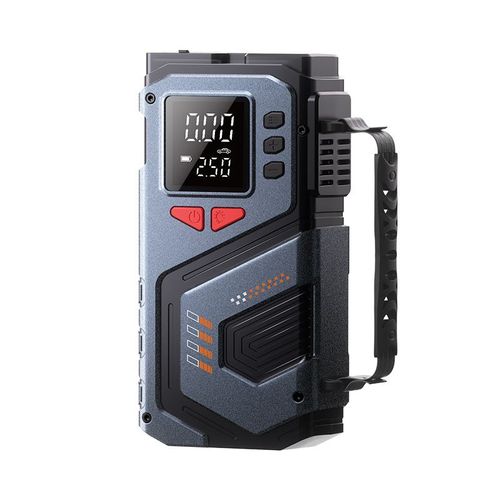 6000mAh Powerful Portable Air Compressors 150PSI Emergency Jump Starter Car Tire Inflation with Battery Booster Air Pump Mini