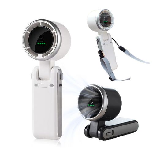 Portable Handheld Turbo Fan Travel Outdoor Mini Portable Fans 180° Foldable High Speed Handheld Fan