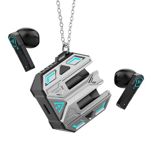 Samsung Keychain-style dual-mode wireless X39 stereo noise-canceling gaming headphones with zero latency.