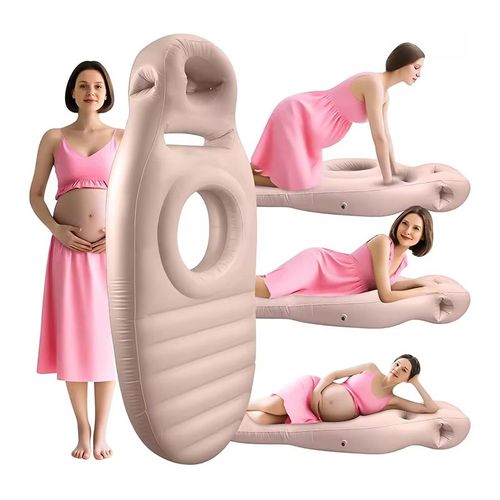 PVC Inflatable Pool Float Air Mattress for Pregnant Women to Relieve Abdominal Pain