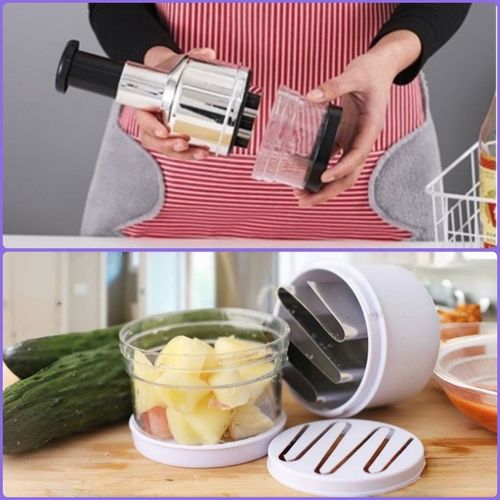 Tired of teary eyes & messy mincing? This new garlic crusher (tap-to-chop!) handles garlic, ginger, onions—multi-use, easy-clean, a total kitchen game-changer!