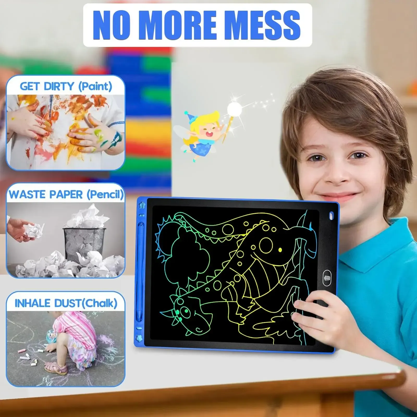 Magical Color Doodle Pad for Kids Portable Writing Tablet