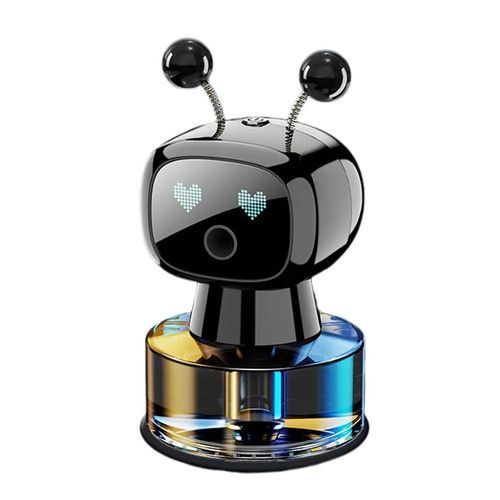 AI Smart Robot Spray Car Air Freshener Automatic Plastic Fragrance Machine Long Lasting Gel Car PerfumeInterior Deodorizer