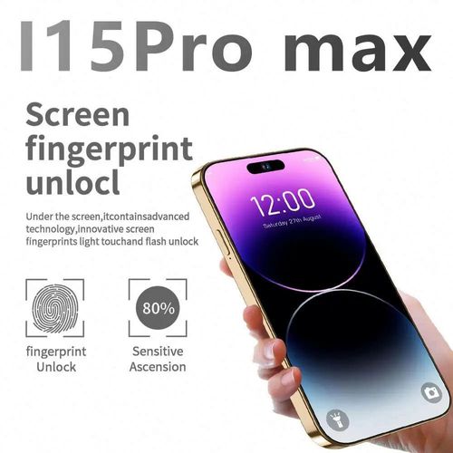 i15 Pro Max Android Smart 5G Phone, 16GB+1TB Large Screen