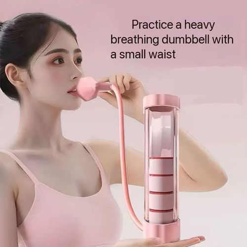 Breathing dumbbell abdominal muscle trainer: Abdominal breathing, lung capacity, six-pack abs, pelvic floor muscles, facial core workout – a must-have!