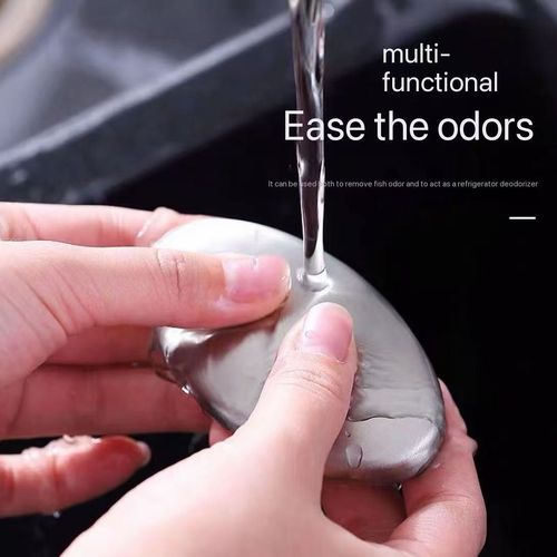Stainless steel soap is a perfect tool for removing odors and unpleasant smells in the refrigerator. Steel soap can eliminate garlic and fishy odors