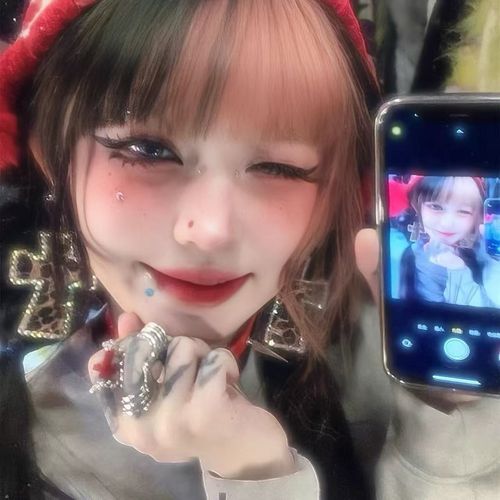 Leopard print cross earrings, millennium old Shibuya spicy girl y2k, niche personality, Japanese punk exaggerated earrings