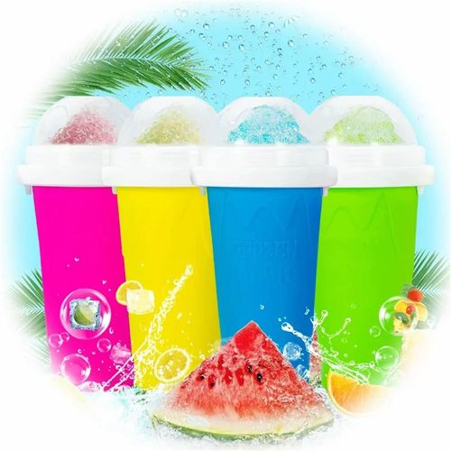 Internet celebrity summer cooling cup pinch homemade smoothie crushed ice cup shake smoothie cup slush machine cup