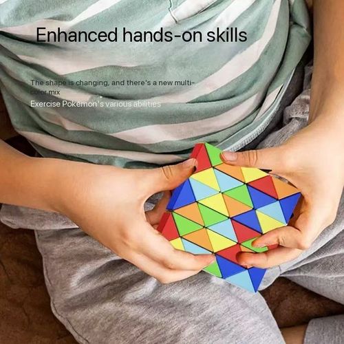 The 24-section Magic Cube, a children's educational toy with an irregular shape, is 3D for developing children's intelligence
