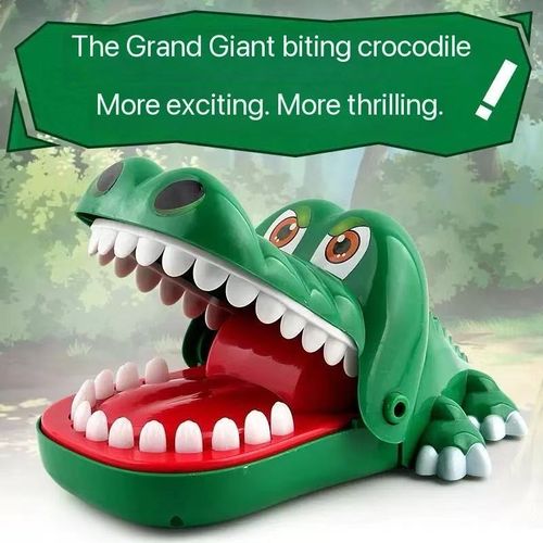 New finger-biting toys, hand-biting crocodile tabletop game props, and parent-child children's prank toys