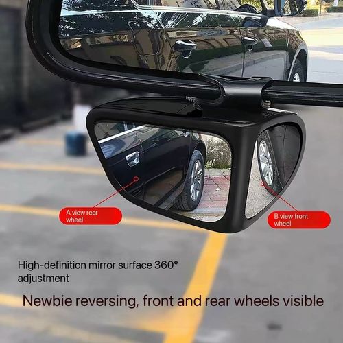 Car rearview mirror 360° car blind spot wide angle reversing auxiliary mirror