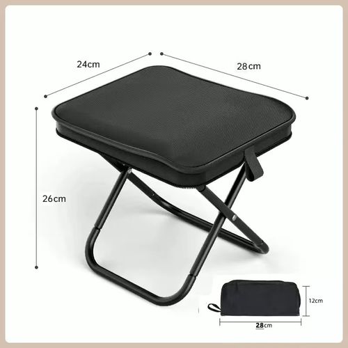 Pen bag folding stool, pen bag small horse tie, portable multifunctional handbag chair, outdoor camping fishing stool folding chair