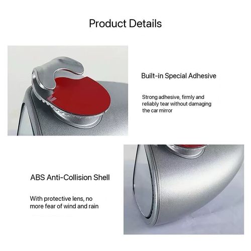 Car rearview mirror 360° car blind spot wide angle reversing auxiliary mirror