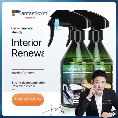 Car interior seat cleaner leather door panel foam cleaner