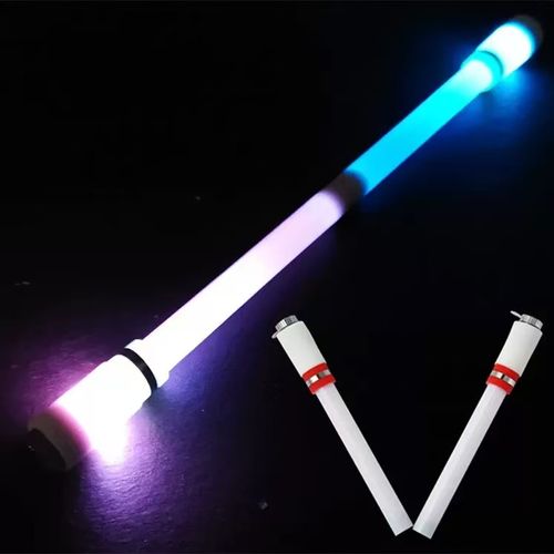 Folding rotating pen, luminous rotating pen, anti-fall light pen, magnetic rotating pen