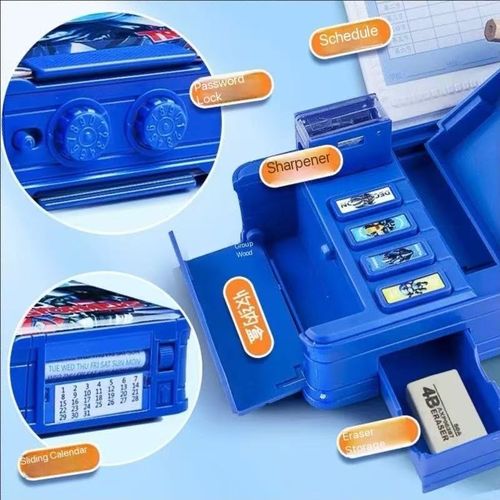 Transformers multi-functional high-tech combination Lock Stationery box