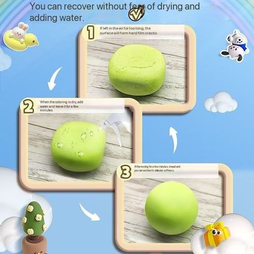 Ultra-light clay handmade DIY clay 36 colors safe color clay plasticine children's toys