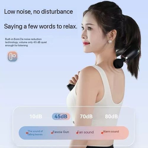 Elbow fascia gun multifunctional muscle cervical massager waist back leg relaxation electric massage gun