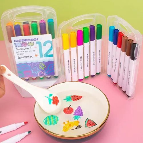 Erasable whiteboard pen children's underwater drawing floating pen 12 colors magical water floating pen