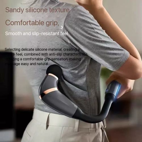 Elbow fascia gun multifunctional muscle cervical massager waist back leg relaxation electric massage gun
