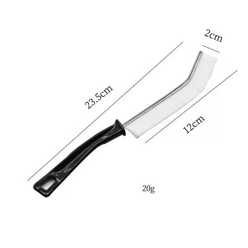 Bathroom crevice brush, bathroom kitchen fine seam brush, cleaning brush, multifunctional window crevice groove dust brush, hard brush