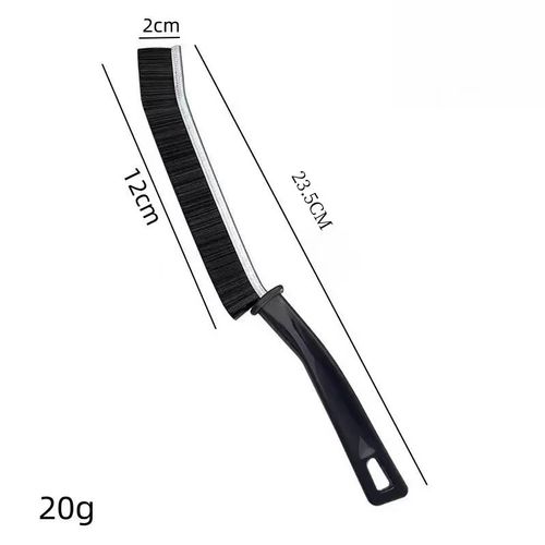 Bathroom crevice brush, bathroom kitchen fine seam brush, cleaning brush, multifunctional window crevice groove dust brush, hard brush