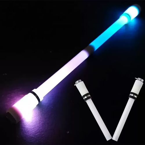 Folding rotating pen, luminous rotating pen, anti-fall light pen, magnetic rotating pen