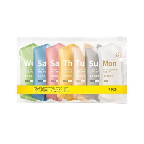 7-pack disposable underwear for women, travel sterile pants, postpartum women, menstrual period, plus size shorts, no wash, day throw pants
