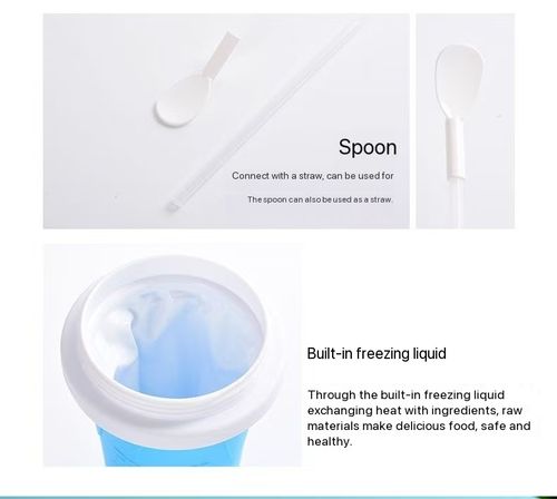 Internet celebrity summer cooling cup pinch homemade smoothie crushed ice cup shake smoothie cup slush machine cup