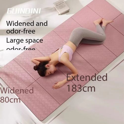 Folding yoga mat for sleeping, portable folding mat, non-slip fitness mat for home use, nap, travel, etc.