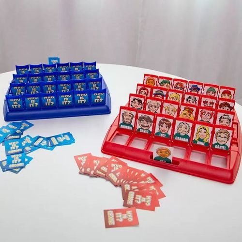 Guess Who I Am Board game, two-player educational children's toy, parent-child interactive game, memory logic card