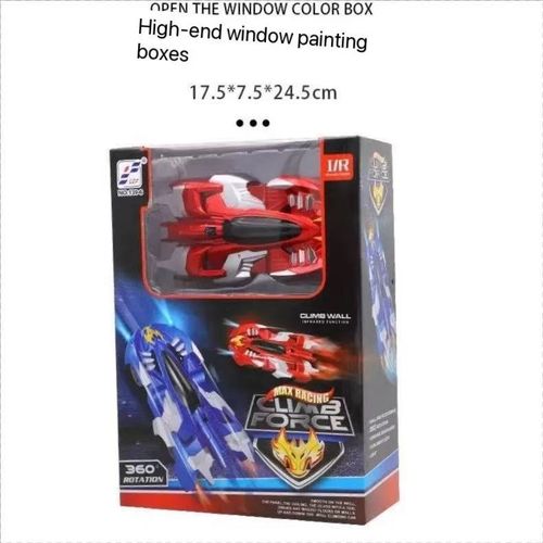 Remote-controlled wall-climbing car toy for boys and children, light stunt car, rechargeable climbing