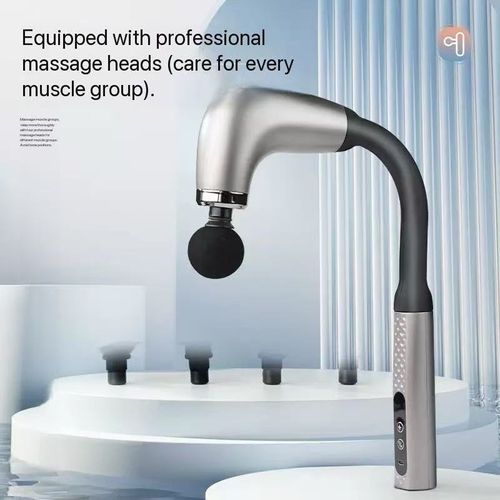 Elbow fascia gun multifunctional muscle cervical massager waist back leg relaxation electric massage gun