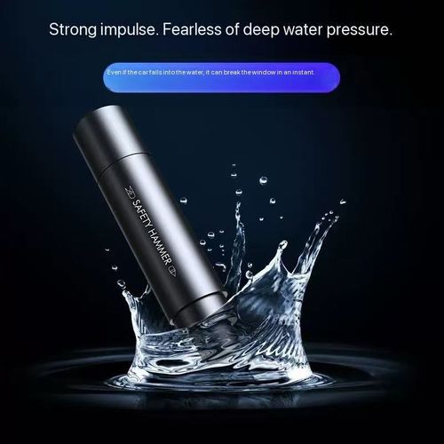 New car safety hammer with multi-functional window breaking function, emergency rescue hammer, portable and portable mini window breaking device
