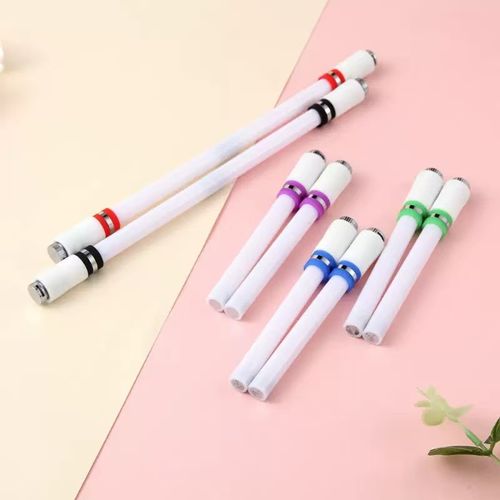 Folding rotating pen, luminous rotating pen, anti-fall light pen, magnetic rotating pen