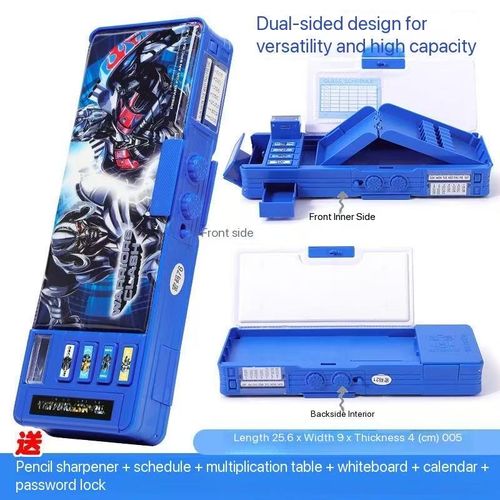 Transformers multi-functional high-tech combination Lock Stationery box