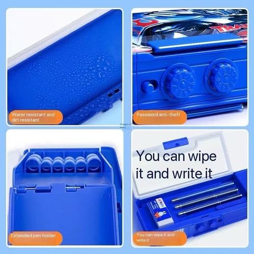 Transformers multi-functional high-tech combination Lock Stationery box