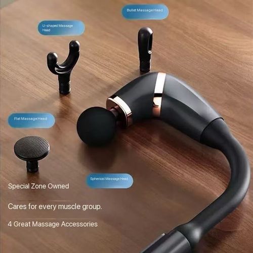Elbow fascia gun multifunctional muscle cervical massager waist back leg relaxation electric massage gun