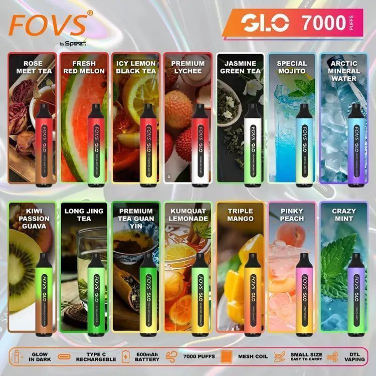 SP2新款7000口拋棄式 15種口味8ml 新手友好
