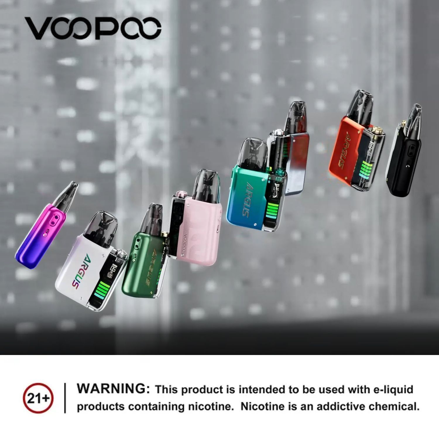 VOOPOO ARGUS P2 30W ITO霧化芯 2026新標杆