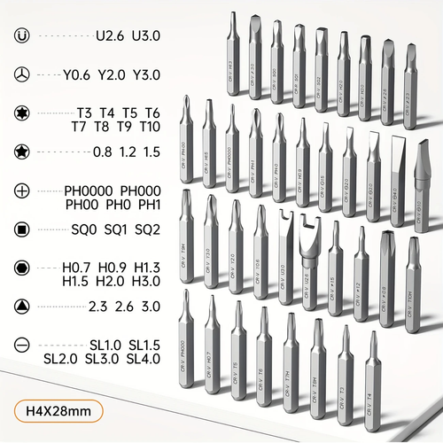 46-in-1 Cordless Electric Screwdriver Set