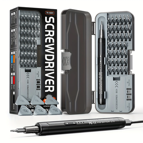 46-in-1 Cordless Electric Screwdriver Set
