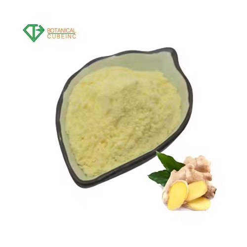 100% Pure and Natural Ginger Powder Water Soluble Ginger Tea Powder 1%-20% Gingerol 1%-6%Shogaol