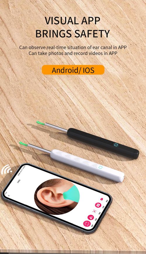 Visual Ear Scoop Cordless Cleaning Endoscope HD Ear Pickers