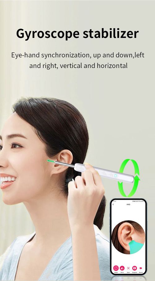 Visual Ear Scoop Cordless Cleaning Endoscope HD Ear Pickers