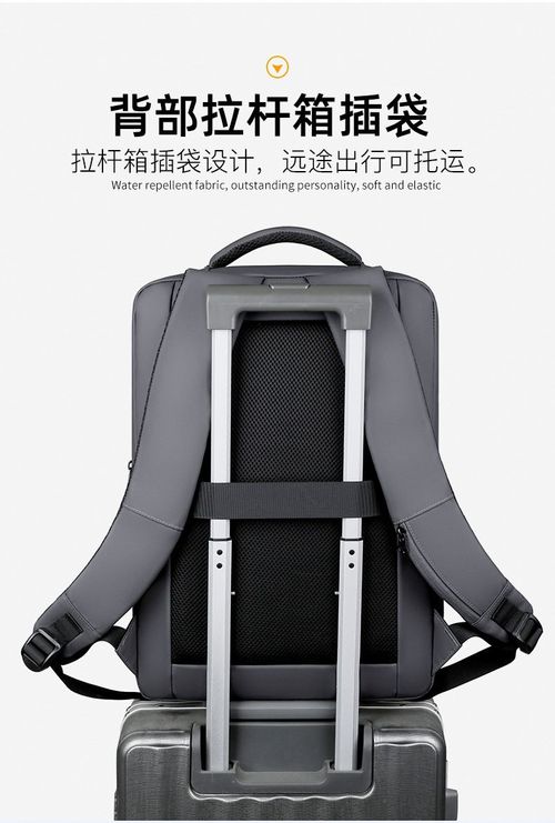 Laptop Backpack With USB Port - Black