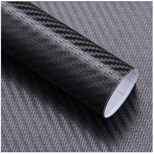 Black Carbon Fiber Car Wrap Vinyl Roll with Air Release